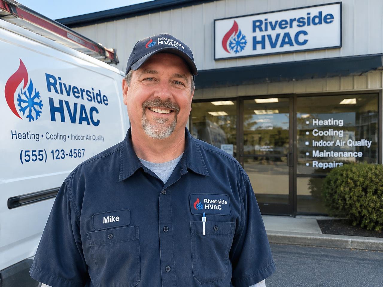 Local HVAC business owner
